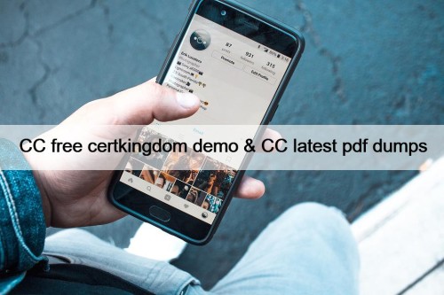 CC free certkingdom demo & CC latest pdf ...